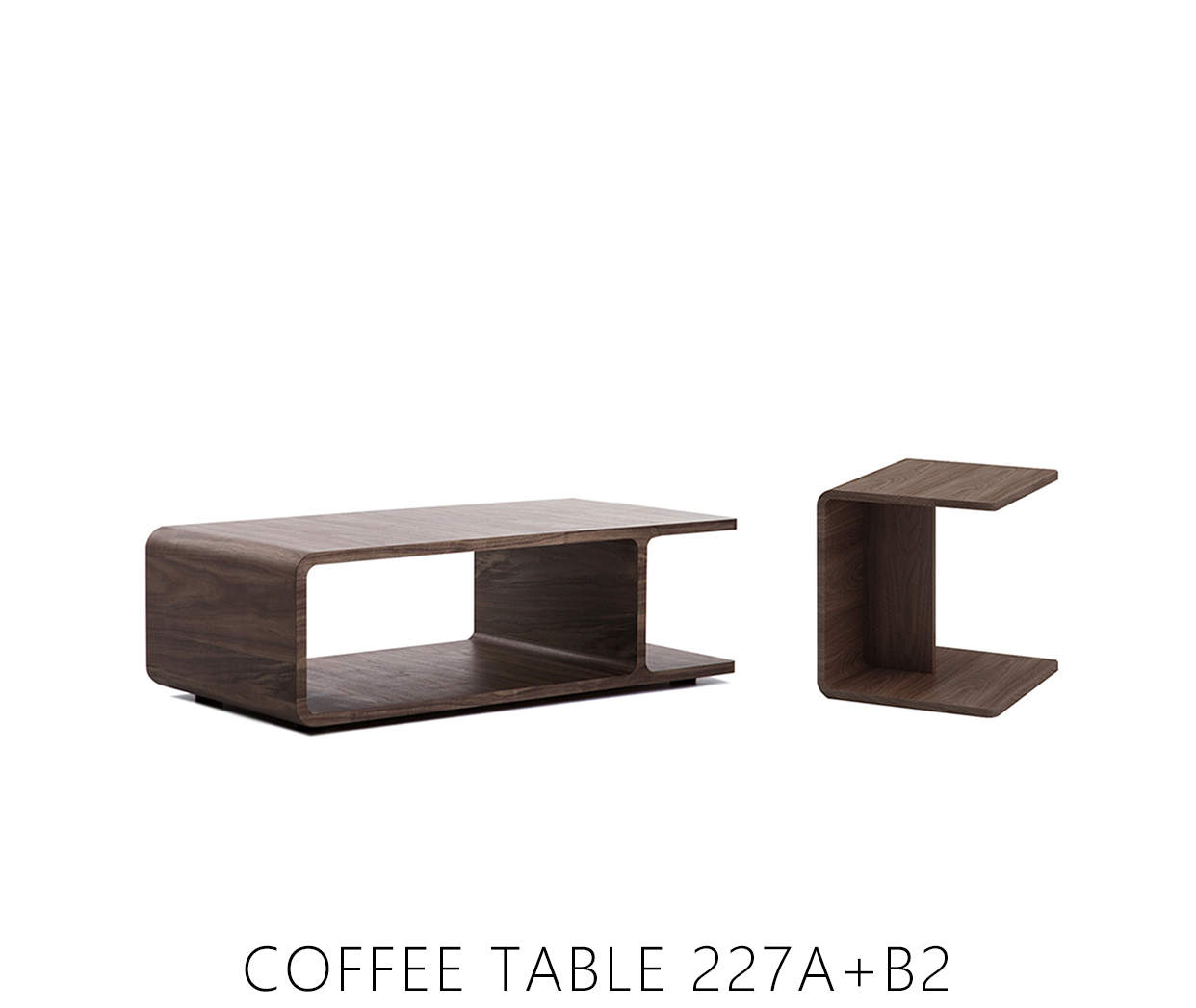 COFFEE TABLE 227A+B2 